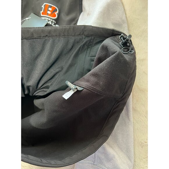Cincinnati Bengals Full-Zip Hooded Jacket By Dunbrooke - Size L - NFL Team Appar - Picture 9 of 13